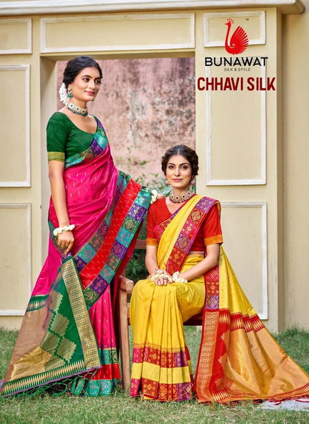 Chhavi Silk By Bunawat Silk Wedding Wear Sarees Suppliers In India Catalog